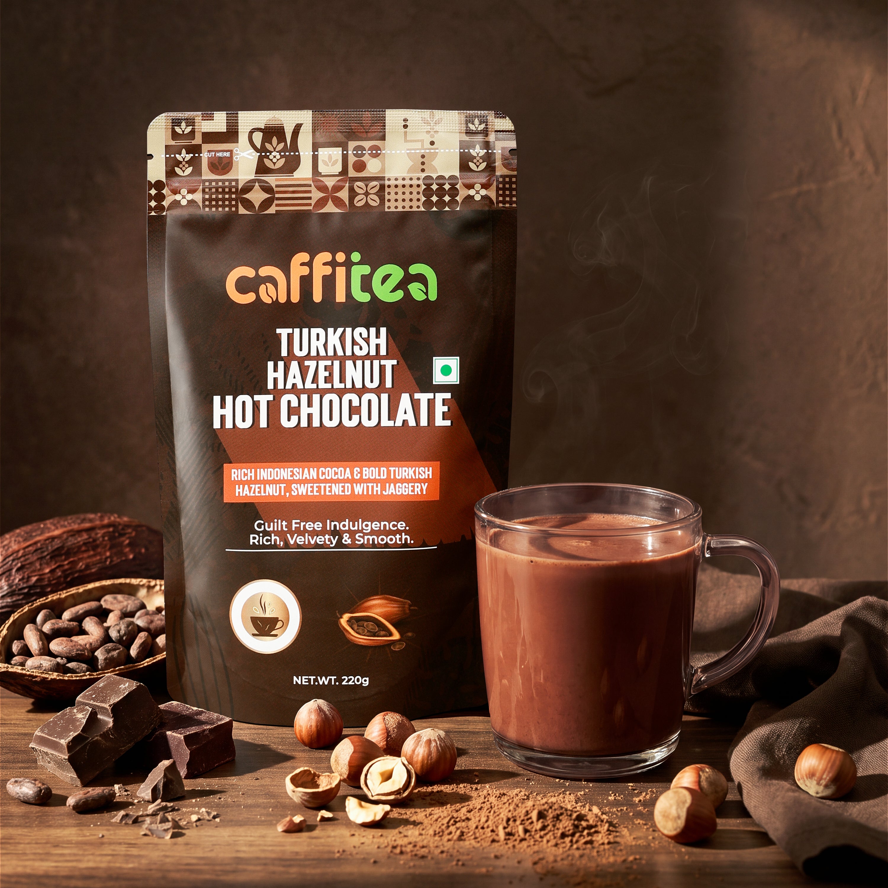 Turkish Hazelnut Hot Chocolate