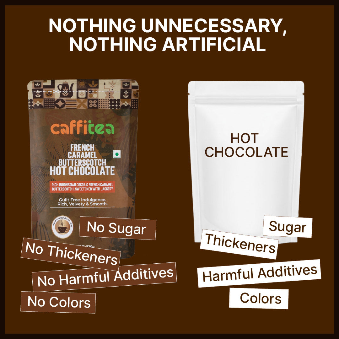 French Caramel Butterscotch Hot Chocolate
